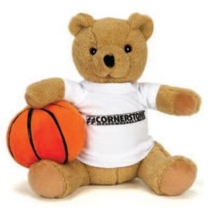 10" Basketball Bear Stuffed Animal