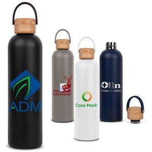 Allegra Bottle with Bamboo Lid - 25 oz.