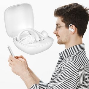 TWS Earbuds with Over-Ear Hook