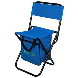 Portable Folding Chair with Storage Pouch - 600D Polyester (Factory Direct - 10-12 Weeks Ocean)