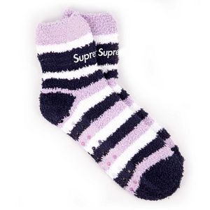 Fluffy Non-Slip Jacquard Grip Socks (Factory Direct - 11-12 Weeks Ocean)