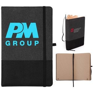 RPET Two Tone Journal with Recycled Kraft Paper (Factory Direct - 10-12 Weeks Ocean)