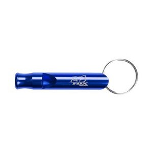 Aluminum Metal Whistle Keychain (Factory Direct - 10-12 Weeks Ocean)
