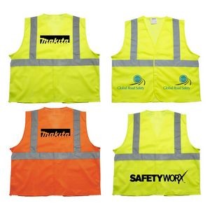 ANSI 2 Yellow Safety Vest (Factory Direct - 10-12 Weeks Ocean)