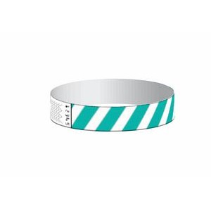 Stock Stripes 2017 Pattern Tyvek Wristband (3/4")