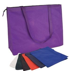 Extra Large Zippered Tote Bag