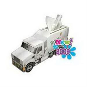 Cement Truck SniftyPak Novelty Series Facial Tissue Paper