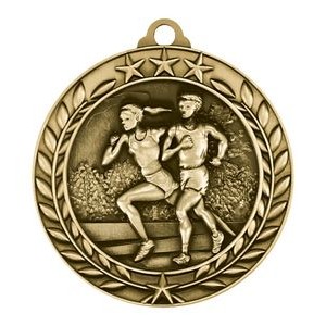 1.75" Wreath Award Cross Country Medal