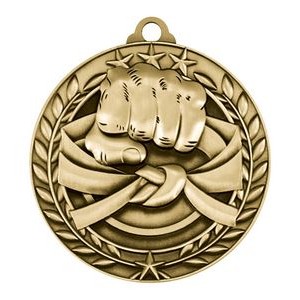 1.75" Wreath Award Martial Arts Medal