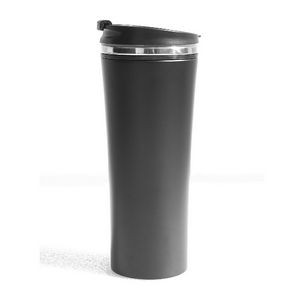 15 Oz. Classic Double Wall 18/8 Stainless Steel Tumbler (Black)