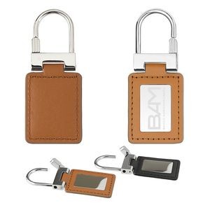 Concord Leather Key Chain - Tan
