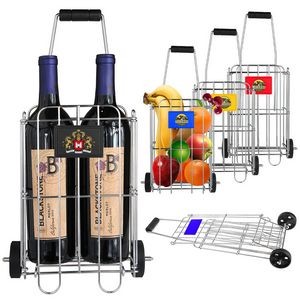 iPosh Wine/Fruit Cart (Black)