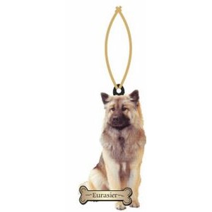 Eurasier Dog Promotional Ornament w/ Black Back (4 Square Inch)