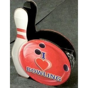 Bowling Ball & Pin Business Card Holder