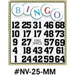 Bingo Card Mighty Mini Magnet