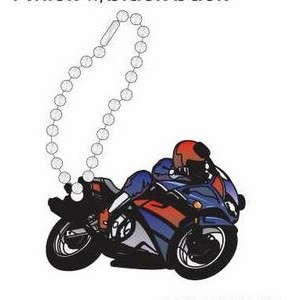 Import Motorcycle Promotional Key Chain w/ Black Back (4 Square Inch)