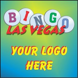 Las Vegas Bingo Metal Photo Magnet (2 1/2" Square)
