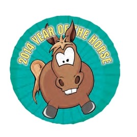 2014 Year of the Horse Executive Full Magnet Back (2 Square Inch)
