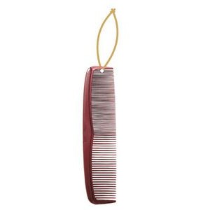 Comb Promotional Ornament w/ Black Back (3 Square Inch)