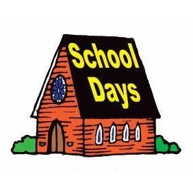 School Days House Executive Magnet w/ Full Magnetic Back (2 Square Inch)
