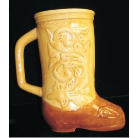 15 Oz. Ceramic Boot Mug
