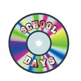 School Days Disc Executive Magnet w/ Full Magnetic Back (2")
