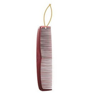 Comb Promotional Ornament w/ Black Back (10 Square Inch)