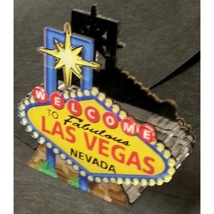 Las Vegas Welcome Sign Business Card Holder