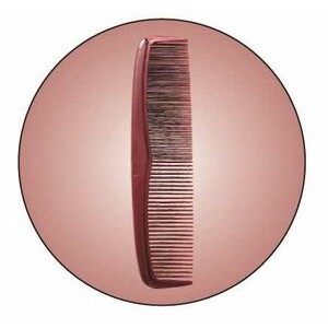 Comb Round Metal Photo Magnet (2 1/2")