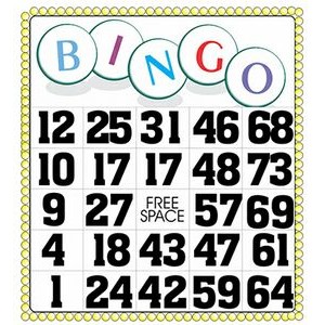 Bingo Card Maxi Magnet (10 Square Inch)