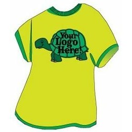 Turtle T-Shirt Mighty Mini-Magnet