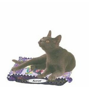 Korat Cat Promotional Magnet w/ Strip Magnet (4 Square Inch)