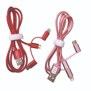 3-IN-1 Cable with Data Sharing