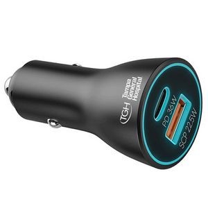 PD 3.0 - 2 Port Car Charger