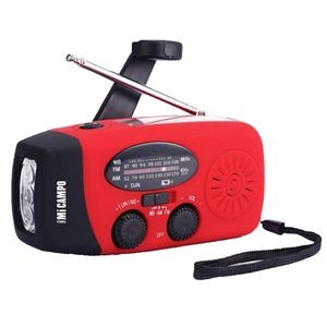 Portable Solar Hand Crank Radio