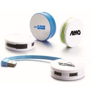 4-Port Plastic USB Regular Charging Hub