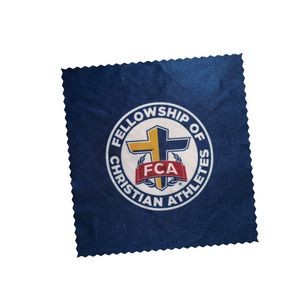 Luxurious 6 x 6 Microfiber Cleaning Cloth - Two Sided Imprint