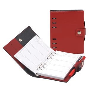 Infinity Leather Sleek Design Journal - 4.25"x6.75"