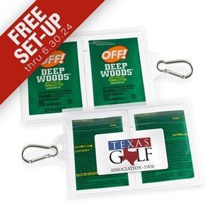 GoPac with OFF!® Deep Woods® Insect Repellent, with Carabiner