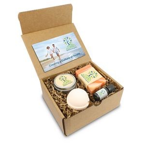 Wellness Gift Set - Soap, Essential Oil, Candle Tin, and Bath Bomb
