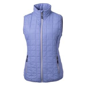 Cutter & Buck Rainier PrimaLoftÂ® Womens Eco Insulated Full Zip Puffer Vest