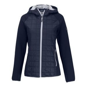 Cutter & Buck Rainier Primaloft Eco Womens Full Zip Hybrid Jacket