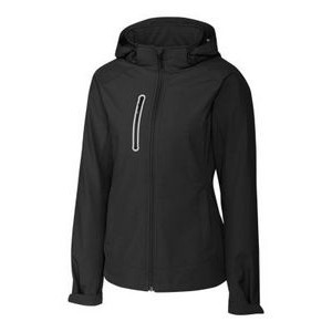 Clique Milford Waterproof Softshell Full Zip Hooded Womens Jacket
