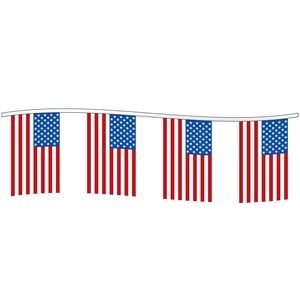 American Flag Lines - Short Term 30' (12 Flags)