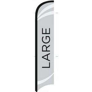 Custom 10.5' Tail Feather Flag Only (2 Side)