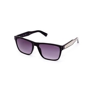 GUESS® Unisex Shiny Black Sunglasses