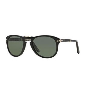 Persol® Black/Polarized™ Crystal Green Polarized™ Sunglasses