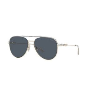 57 Mm Prada® Silver/Pale Gold Sunglasses