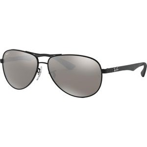Ray-Ban® Black Carbon Fibre Aviator Sunglasses