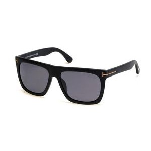 Tom Ford Men's Morgan Matte Black/Smoke Gray Sunglasses
